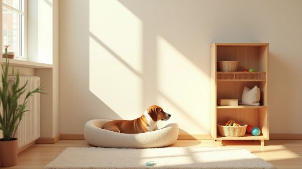 Comment aménager un coin confortable pour votre chien en appartement