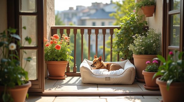 La litière idéale pour chien sur votre balcon : pratique et propre